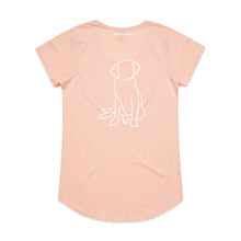 Load image into Gallery viewer, Labrador Mum Breed Illustration Ladies T-Shirt