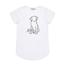 Load image into Gallery viewer, Labrador Mum Breed Illustration Ladies T-Shirt