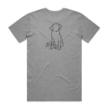 Load image into Gallery viewer, LABRADOR DAD BREED ILLUSTRATION T-Shirt