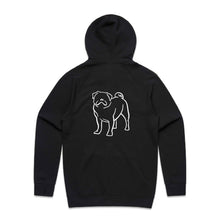 Load image into Gallery viewer, Dog Dad Pug Hoodie