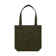 Load image into Gallery viewer, Pug Luxe Tote Bag