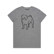 Load image into Gallery viewer, Pug Mum Breed Illustration Classic T-Shirt