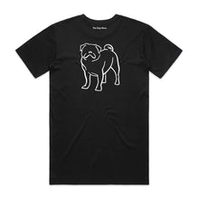 Load image into Gallery viewer, Pug Mum Breed Illustration Unisex T-Shirt