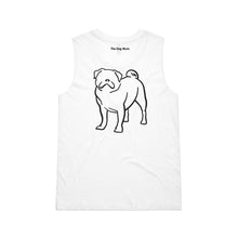 Load image into Gallery viewer, Pug Mum Breed Illustration Ladies Tank