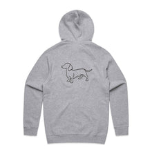 Load image into Gallery viewer, Dog Dad Dachshund Hoodie
