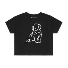 Load image into Gallery viewer, Oodle Mum Breed Illustration Crop T-Shirt