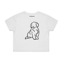 Load image into Gallery viewer, Oodle Mum Breed Illustration Crop T-Shirt