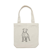 Load image into Gallery viewer, Staffy Luxe Tote Bag