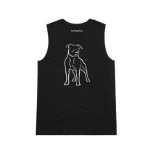 Load image into Gallery viewer, Staffy Mum Breed Illustration Ladies Tank