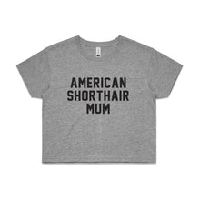 Load image into Gallery viewer, Breed Specific Cat Mum Crop T-Shirt