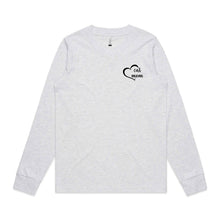 Load image into Gallery viewer, Catmom Heart (thick cursive) LC Long Sleeve T-Shirt