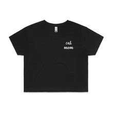 Load image into Gallery viewer, Catmom (THICK CURSVE) LC Crop T-Shirt