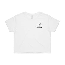 Load image into Gallery viewer, Catmom (THICK CURSVE) LC Crop T-Shirt