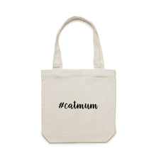 Load image into Gallery viewer, #catmum (thick cursive) Luxe Tote Bag