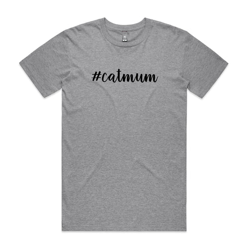 #catmum (thick cursive) Unisex T-Shirt