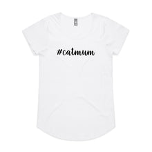 Load image into Gallery viewer, #catmum (thick cursive) Ladies T-Shirt
