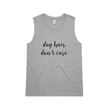 Load image into Gallery viewer, dog hair don't care Ladies Tank