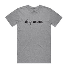 Load image into Gallery viewer, dog mum (thick cursive) Unisex T-Shirt