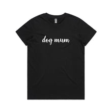 Load image into Gallery viewer, dog mum (thick cursive) Classic T-Shirt