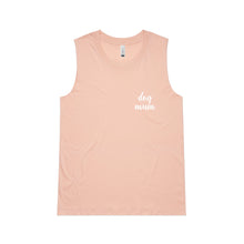 Load image into Gallery viewer, dog mum (thick cursive) LC Ladies Tank