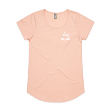 Load image into Gallery viewer, dog mum (thick cursive) LC Ladies T-Shirt