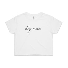 Load image into Gallery viewer, Beagle Mum Breed Illustration Crop T-Shirt