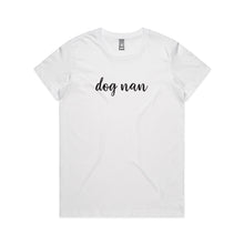 Load image into Gallery viewer, dog nan (thick cursive) Classic T-Shirt