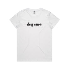Load image into Gallery viewer, dog oma (thick cursive) Classic T-Shirt