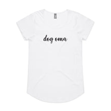 Load image into Gallery viewer, dog oma (thick cursive) Ladies T-Shirt
