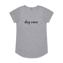 Load image into Gallery viewer, dog oma (thick cursive) Ladies T-Shirt