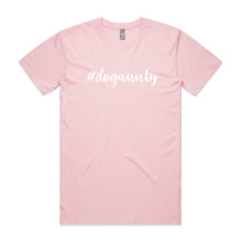 Load image into Gallery viewer, #dogaunty (thick cursive) Unisex T-Shirt