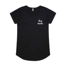 Load image into Gallery viewer, dog mom (thick cursive) LC Ladies T-Shirt