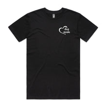 Load image into Gallery viewer, dogmum heart (thick cursive) LC Unisex T-Shirt