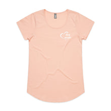 Load image into Gallery viewer, dogmum heart (thick cursive) LC Ladies T-Shirt