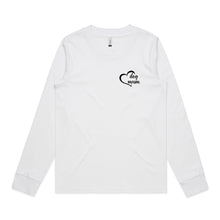 Load image into Gallery viewer, dogmum heart (thick cursive) LC Long Sleeve T-Shirt