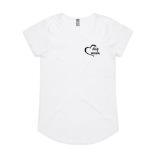 Load image into Gallery viewer, dogmum heart (thick cursive) LC Ladies T-Shirt