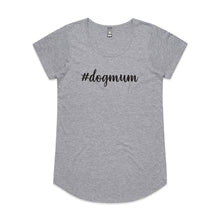 Load image into Gallery viewer, #dogmum (thick cursive) Ladies T-Shirt