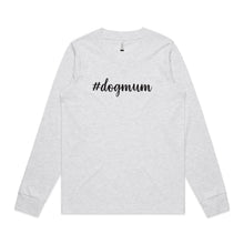 Load image into Gallery viewer, #dogmum (thick cursive) Long Sleeve T-Shirt