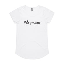 Load image into Gallery viewer, #dogmum (thick cursive) Ladies T-Shirt