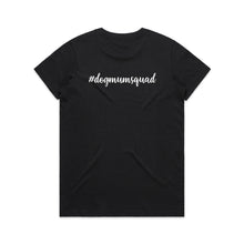 Load image into Gallery viewer, #dogmumsquad (thick cursive) Classic T-Shirt