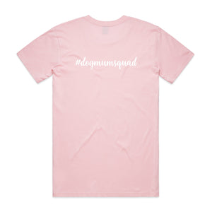 #dogmumsquad (thick cursive) Unisex T-Shirt