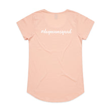 Load image into Gallery viewer, #dogmumsquad (thick cursive) Ladies T-Shirt