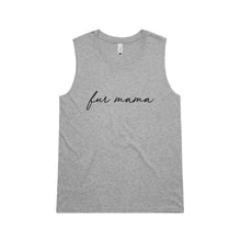 Load image into Gallery viewer, fur mama (thin cursive) Ladies Tank