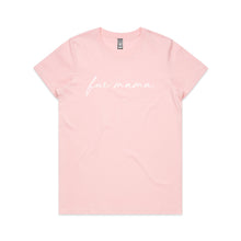 Load image into Gallery viewer, fur mama (thin cursive) Classic T-Shirt