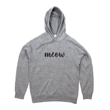 Load image into Gallery viewer, meow (thick cursive) Hoodie