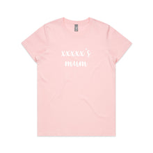 Load image into Gallery viewer, [name]'s mum (thick cursive) Classic T-Shirt