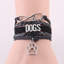 Load image into Gallery viewer, Love Dogs Infinity Bracelet