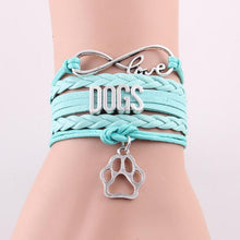Load image into Gallery viewer, Love Dogs Infinity Bracelet