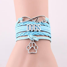 Load image into Gallery viewer, Love Dogs Infinity Bracelet