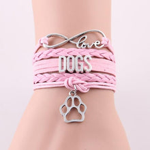 Load image into Gallery viewer, Love Dogs Infinity Bracelet